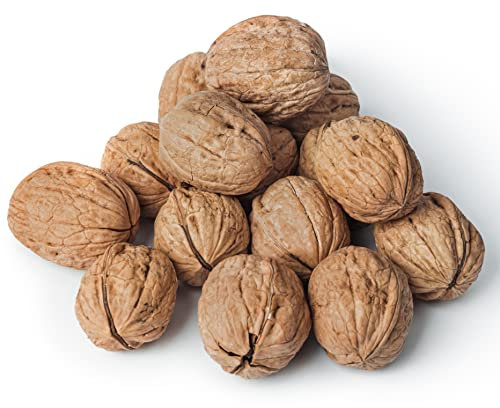 Walnüsse in Schale 900g |100% Natürliche Walnuss Ganz Roh und Unverarbeitet | Perfekt als Snack oder Tierfutter