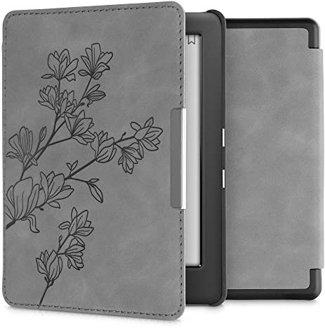 kwmobile Custodia eReader Compatibile con Kobo GLO HD/Touch 2.0 Cover - eBook Reader Flip Case - Cover eReader Magnetica Pelle PU Magnolie