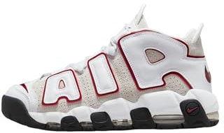 NIKE Air Flight Lite MID Mens Trainers DJ2518 Sneakers Shoes (UK 9 US 10 EU 44, White University red 101)