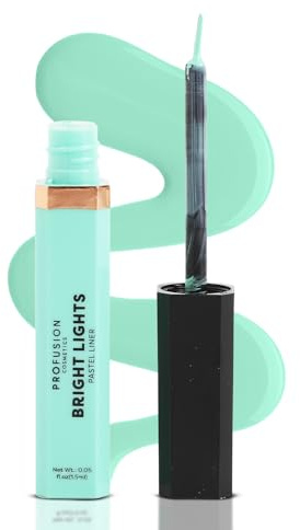 Profusion Cosmetics Bright Lights Neon & Pastel Graphic Liners, Mint