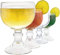 Chefcaptain Margarita Glas-Schoner, Jumbo-Größe, 750 ml, XL-Kelch, Kristall-Stil, kein Blei, Garnelen-Cocktail, Coronaritas, Margaritas, 4 Stück (XL 750 ml)