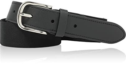 WELROG Cinturón Elástico para Niños - Ajustable Cinturón para Niñas y Niños Cinturón Juvenil Cinturon Vaquero Chicas