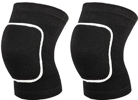 Tadipri 1 Paio Ginocchiere morbide per Ballerini, Ginocchiere, Ginocchiere per Uso letico, pallavolo, Ginocchiere per Yoga, Ginocchiere, Calcio, Tennis, Pattinaggio, Arrampicata (S(27-33 cm)