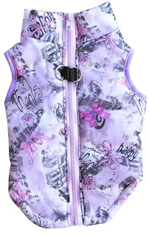 Gepolsterte Hundejacke Hund Cosplay Kostüm Winter Haustier Kleidung Haustier Hundemantel Mit Geschirr Schnalle Katze Weste Kostüm Hundekleidung Haustier Hundemantel Mit Geschirr