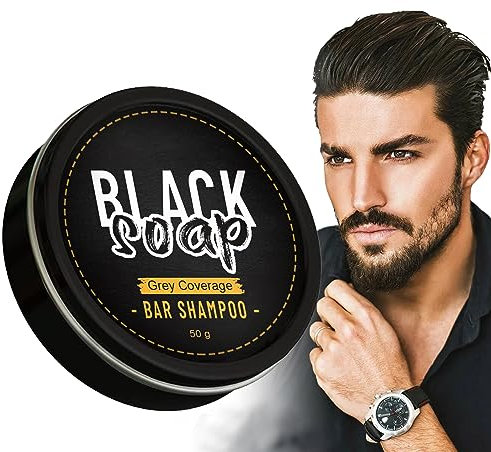 Grau Glanz Seife,Haar Verdunkelung Festes Shampoo,Seife Zur Entfernung Grauer Haare,Grau Glanz Haar Revitalisierungsbar Seife,Grauglanz Haar,Haar Verdunkelung Seife,Haarseife Für Graues Haar
