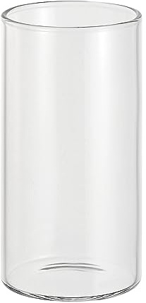 PATIKIL Clear Glass Cylinder Vase, 3.9 Tall and 2 Dia Tabletop Flowers Vase Floating Candle Holder Vase for Home Decor Wedding Centerpieces(5oz)