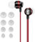 kwmobile 8x Auricolari di ricambio compatibile con Sennheiser CX 300S / CX 6.00BT / Momentum In-Ear Gommini sostitutivi in Silicone - 4 Misure - trasparente