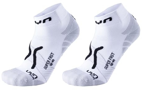 UYN Herren Super Fast Socks MAN RUN SUPER FAST SOCKS 2PRS PACK
