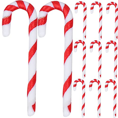 FUNOMOCYA 60stücke Teiliges Zuckerstangen Weihnachtsdeko Bunte Für Christbaum Bastelmaterial Festliche Ornamente Für Weihnachtsbaum Türen Und Feierlichkeiten