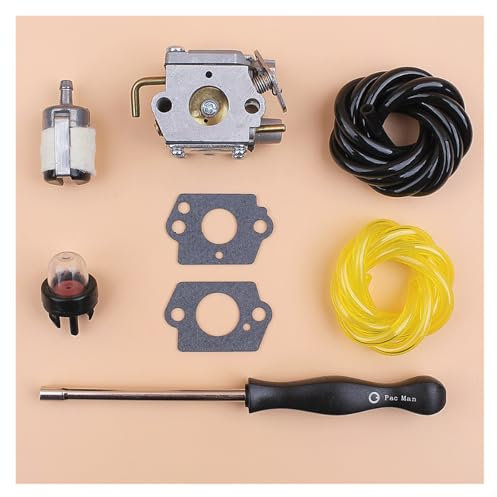 LAERNPU Carburatore Carburante Tubo Cacciavite Kit for Walbro WT-827# 7843 753-05133 753-04333 791-182875 791-182062 for ZAMA C1U-P10A C1U-P14A