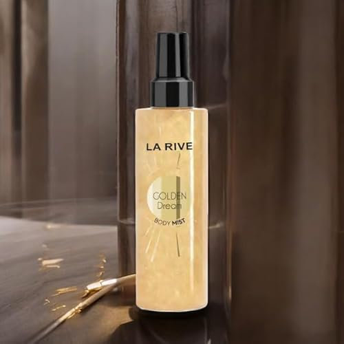 LA RIVE Bodyspray Golden Dream Körperspray Body Mist 200 ml Frauen Damen