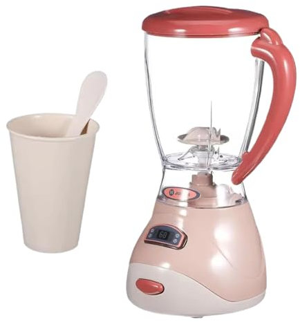 Juicer Blender - Kids Cooking Set | Kitchen Accessories For Pretend Fridge | Wooden Birthday Cake For Kids, Fake Cake Tea Party Set Pretend Play Toy Kitchen Accessories, Wooden Cake Set Simulation