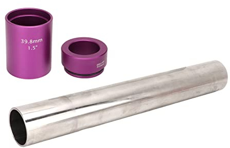 KIMISS Kit di Posizionamento Forcella Anteriore per Bici – Strumento di Impostazione della da Corsa in Acciaio Inossidabile 304 e Lega di Alluminio per Mountain Bike, Strumento BB per Serie Sterzo