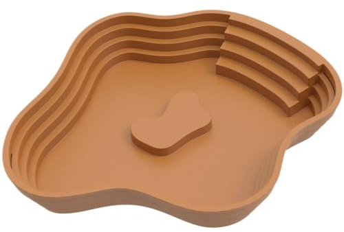 Matskål för reptiler Crawl Pet Food Plate, – robust reptilskål, Z | Crawl Pet Food Plate som reptilskål, - Robust fodertallrik för terraridjur, redskap för art-lämplig utfodring