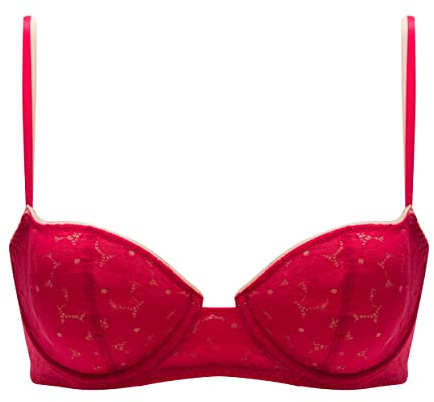 Passionata FRENCH KISS, Balconnet Außenträger-BH, Damen Unterwäsche, Mon Cheri, 65F
