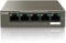 Tenda Switch PoE 5 Porte Gigabit 10/100/1000 Mbps, 4 Porte PoE+ Fino a 63W, Desktop/Parete, Switch PoE+ Fino a 30 W per Porta, Un Vlan Chiave, IEEE 802.3af/at, Metallo, TEG1105P-4-63W