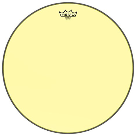 Remo Schlagzeugfell Colortone Emperor Clear Gelb – 18 – BE-0318-CT-YE