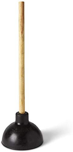 SOFINNI Heavy Duty Toilet Plunger Clogged, Unclog Sink Flange Toilet Plungers Dual Purpose Flap Drain Cleaner Effortless