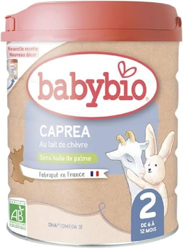 Babybio caprea 2 lait de chèvre 2ème âge 800g