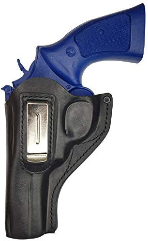 VlaMiTex IWB 14Li Leder Revolver Holster für DAN Wesson 357 Verdeckte/Versteckte Trageweise LINKSHÄNDER