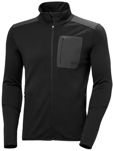Helly Hansen Uomo Lifa Merino Midlayer, Nero, L