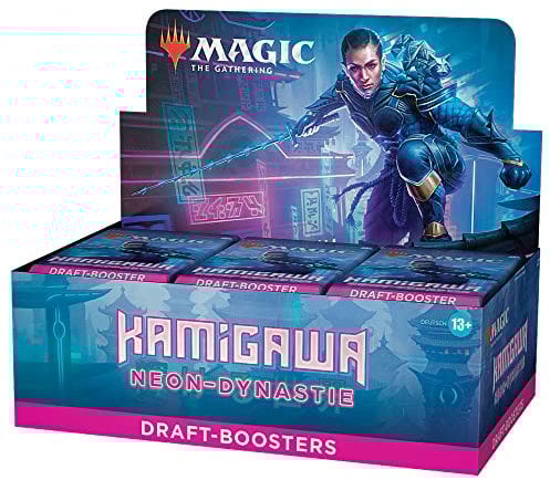 Magic The Gathering Gathering Kamigawa: Pantalla de Refuerzo de la dinastía de neón (36 boosters), Talla única, Color (Wizards of The Coast C92111000)
