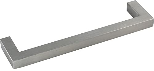 Sun Chain Griff Merope LA 224mm - Möbelgriff quadratisch Breite 234mm, Edelstahl gebürstet