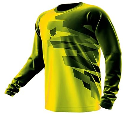 Radfahren Jersey,MTB-Trikot Outdoor-Radsport Fahrrad Reitanzug Langarm-Shirt,Unisex Downhill-Anzug Herren Mountainbike Motocross Trikot (Color : TYP-9, Size : 4XL)