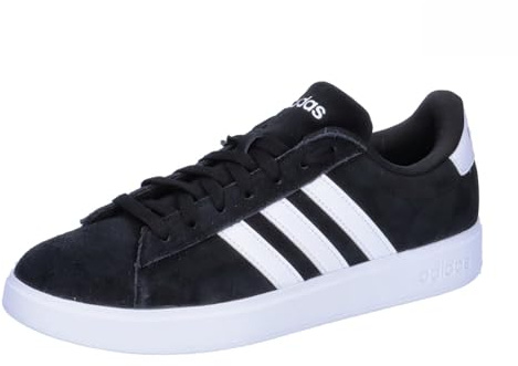 adidas Grand Court 2.0 Sportschuhe Herren Sneaker Sneaker Low Schwarz Freizeit, Schuhgröße:EUR 40.5 | US 7.5
