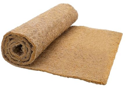 Spetebo Kokos Frostschutzmatte rechteckig - 150 x 50 cm - Winterschutz Abdeckung für Pflanzen und Bäume - Kälteschutzmatte Unkrautschutzmatte Kokosmatte Garten Vlies ohne Latex