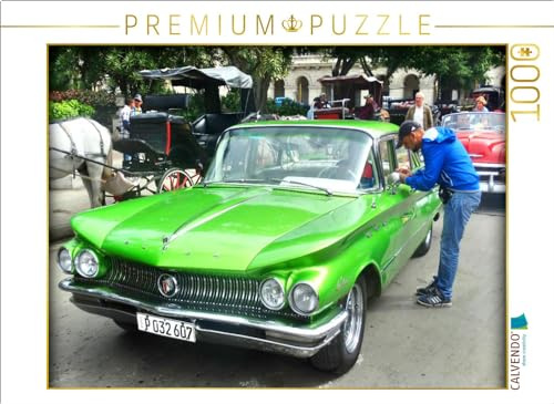 CALVENDO Puzzle EIN Motiv aus dem Kalender Best of Buick Lesabre - EIN Hingucker in Havanna | 1000 Teile Lege-Größe 64 x 48 cm Foto-Puzzle für glückliche Stunden