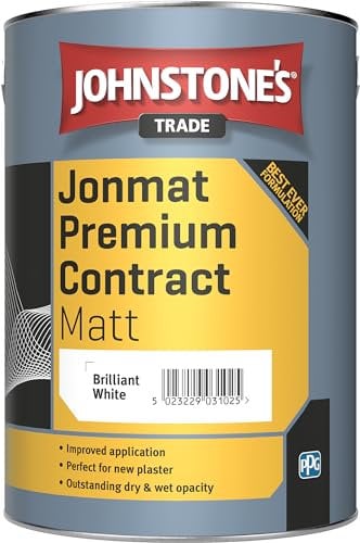 Johnstone's Trade Jonmat Premium Contract Matt - Brilliant White - 5 Litre