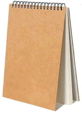 SeaCea A3 Carnet de Croquis Carnet Dessin A3 bloc de dessin pour artistes carnet de croquis A3 paysage relié à spirale 150gsm 30 Pages cartouche papier relié