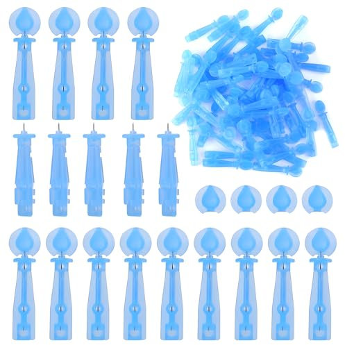 100pcs Mitesser-Makel-Entferner, Akne Entferner Nadel, Komedonenentfernung, Whitehead-Mitesser-Entferner-Set, Pickel-Popper-Nadel-Entferner-Werkzeuge für den Schönheitssalon zu Hause