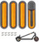 4 Stück E Scooter Zubehör,Xiaomi Scooter Zubehör,Xiaomi Pro 2,E Scooter Zubehör Xiaomi,E Scooter Ersatzteile,Scooter & Zubehör,Xiaomi S1 Scooter,Xiaomi Mi Pro 2,für xiaomi M365 /Pro/Pro 2 scooter