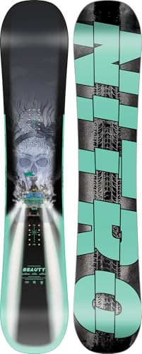 Nitro Snowboards Damen Beauty BRD ´25, Freestyleboard, Twin, Trüe Camber, Park