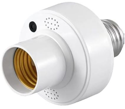 Roxvue WiFi Smart Glühbirnen Adapter E27 LED Lampenfassung AC100-220V über Smart Life App Sprachsteuerung