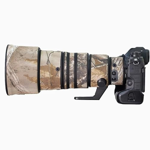 XCOAT Waterproof Camera Lens Coat for Nikon NIKKOR Z 400mm F/4.5 VR S Camera Camouflage Rain Covers Lens Protective Sleeve (Jungle Camouflage)
