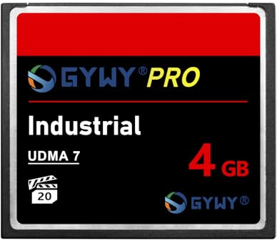 GYWY Compact Flash Card 4GB UDMA High Speed CF Card Performance for Vintage Digital Cameras and Industrial Equipment