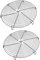 VALICLUD 2Piezas Rejilla de Enfriamiento de Pasteles Estante de Refrigeración para Hornear para Decorar Tartas y Encimera de Cocina