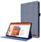 Funda delgada compatible con Huawei Matepad 11 2023 de 11 pulgadas, funda ultrafina con función de encendido y apagado automático, cubierta trasera de TPU suave ZY (azul)