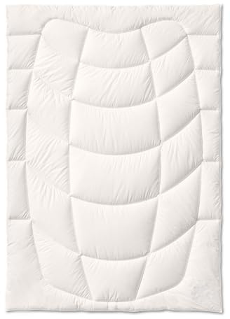 Künsemüller Naturfaserbettdecke Sommer-Bettdecke, Bambusfaser Steppbett Leicht, 135x200cm
