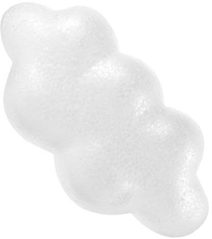 FOMIYES Wolkenförmige Dekoration aus Styropor 31cm Breit 15cm Hoch für Selbstgemacht Hochzeits und Partydeko Bastelmaterial