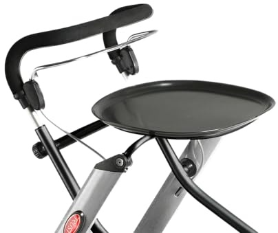 SoNa24 Tablett zu Rollator Trust Care Let`s Go by Russka, Ersatztablett, Ablage, Transporttablett in weiß oder schwarz (schwarz)