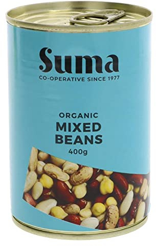 Suma Organic Mixed Beans 400g x 3 (Pack of 3)