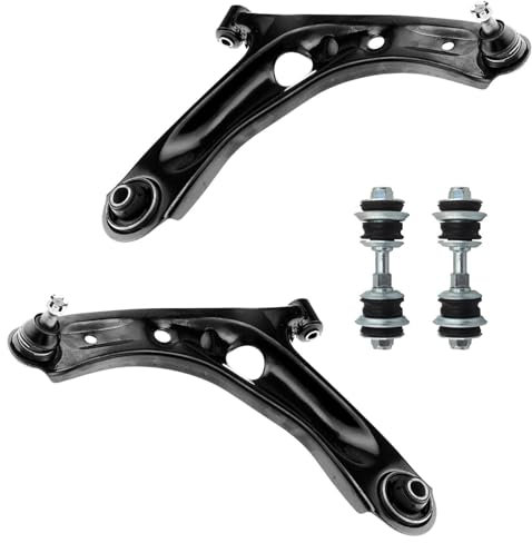 2x Querlenker 2x Koppelstange Vorderachse für Citroen C1 PM PN für Peugeot 107 PM PN für Toyota Aygo B1
