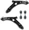 2x Querlenker 2x Koppelstange Vorderachse für Citroen C1 PM PN für Peugeot 107 PM PN für Toyota Aygo B1