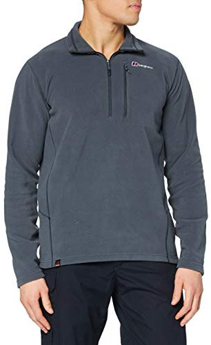 Berghaus Herren Prism Micro Polartec Half Zip Fleece Sweater - Dark Grau - M