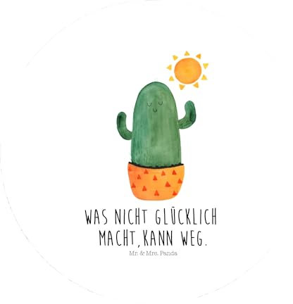 Mr. & Mrs. Panda Rund Magnet Kaktus Sonne - Geschenk, Souvenir Magnet, Kühlschrank Dekoration, Kakteen, Ehebruch, Kühlschrankmagnet, Notiz Magnet,