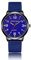 JOESON LEADERS Armbanduhr, 3ATM wasserdicht, Outdoor, sportlich elegante Unisex-Armbanduhren, Sportuhren, Quarz, mit Nylon-/Lederband, navy